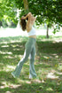 BIRDIEFLEX - YOGA PANTS FOR LIFE YEŞİL İSPANYOL PAÇA YOGA VE SPOR TAYTI